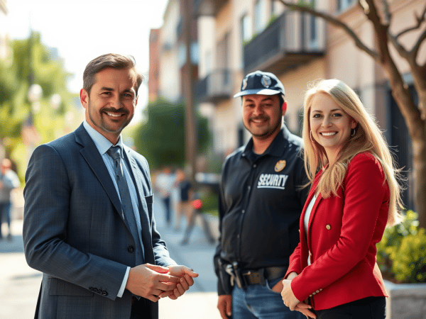 a-businessman-who-is-introducing-a-smiling-man-and-woman
